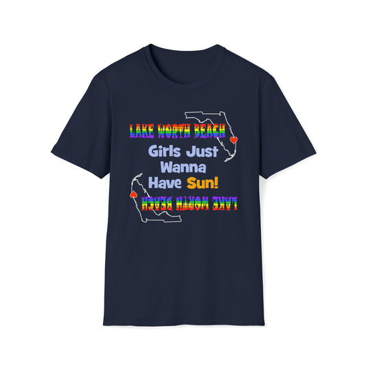 Lake Worth Beach Girls Have Fun - T-Shirts For You