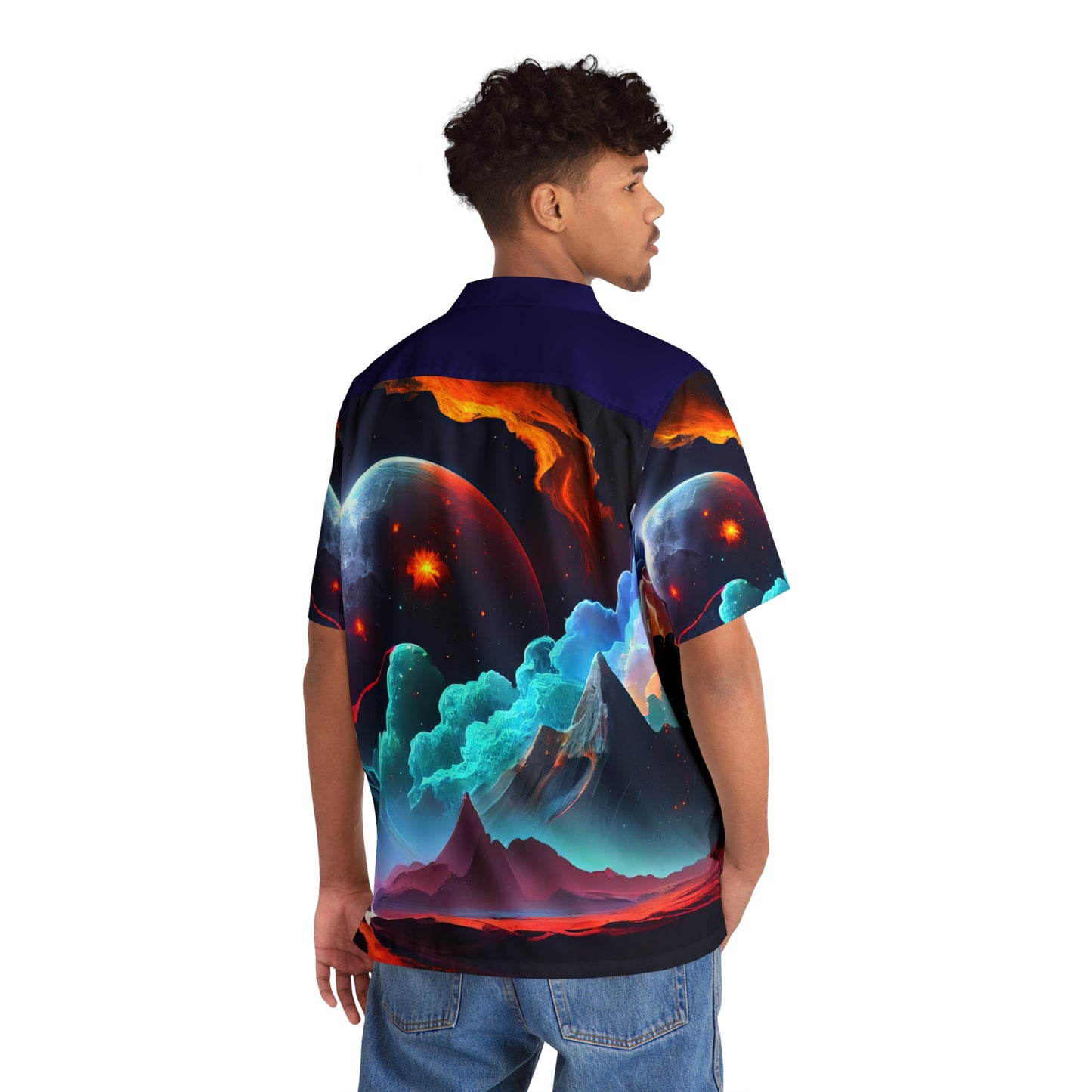 Outer Space Fantasy - Hawaiian Style Shirt