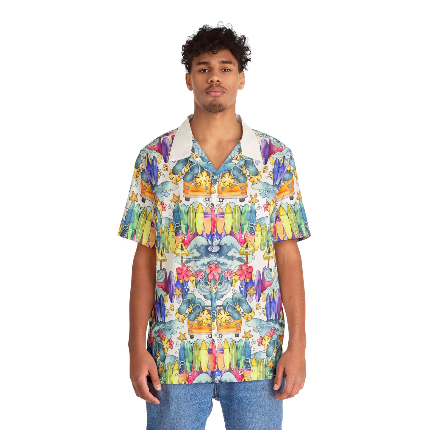 Surfing Fantasy - Hawaiian Style Shirt (AOP)