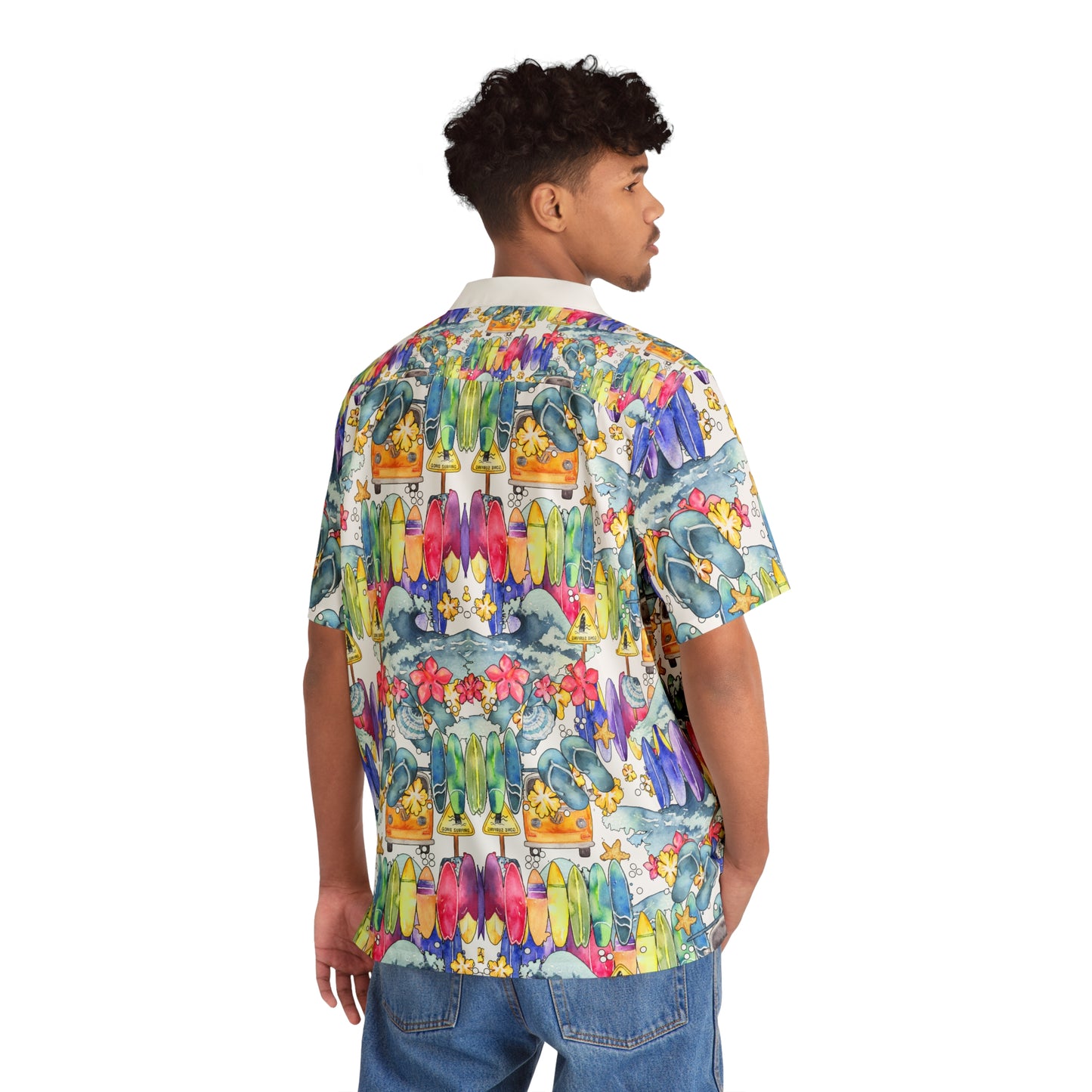 Surfing Fantasy - Hawaiian Style Shirt (AOP)