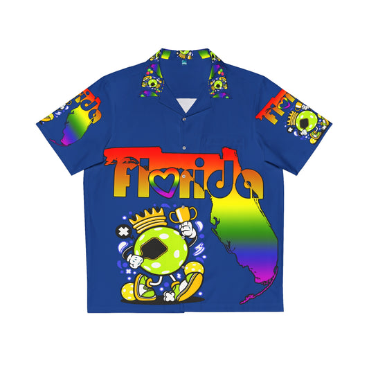 Florida Pickleball - Hawaiian Style Shirt