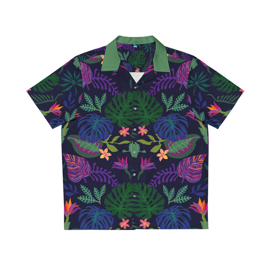 Dark Flora - Hawaiian Style Shirts