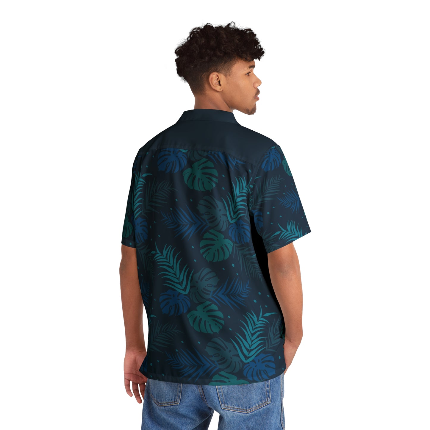 Flora Azul - Hawaiian Style Shirts