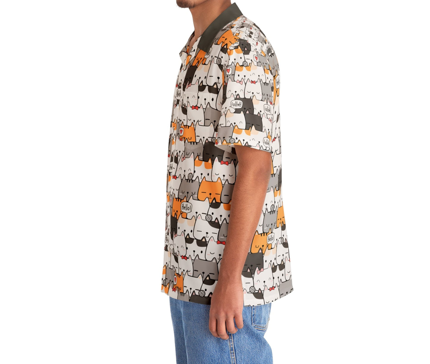 Meow Cat - Hawaiian Style Shirts