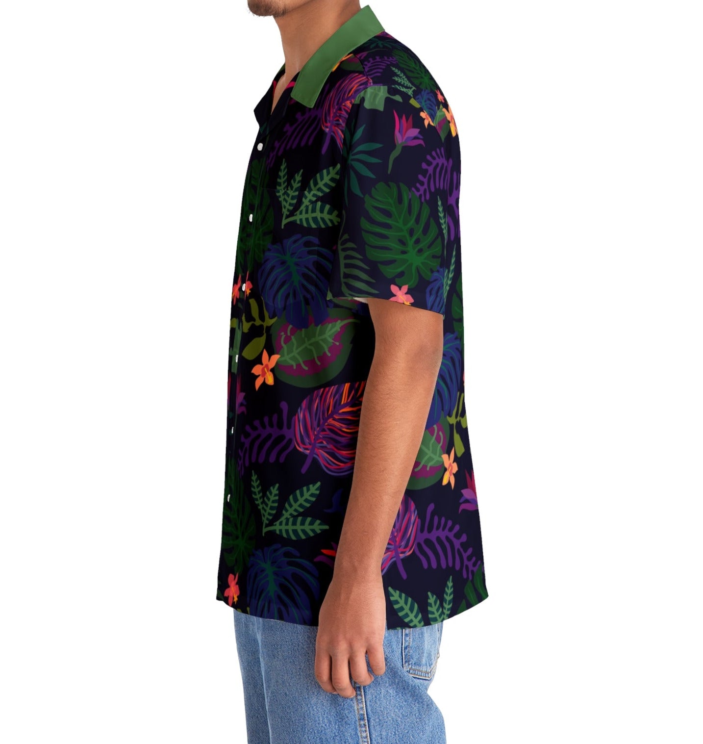 Dark Flora - Hawaiian Style Shirts