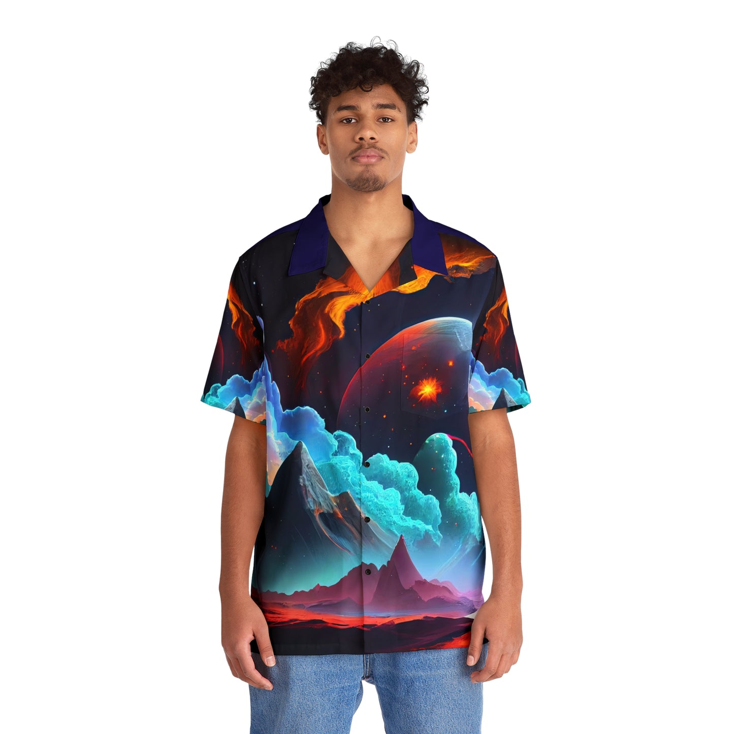 Outer Space Fantasy - Hawaiian Style Shirt