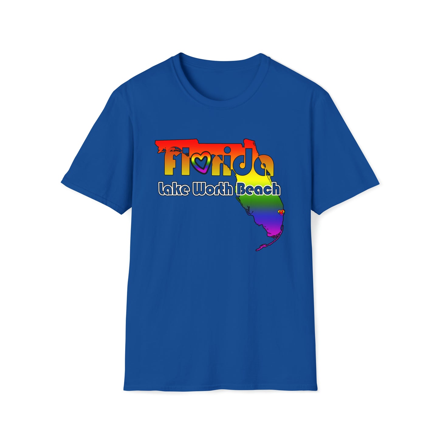 Lake Worth Beach FL Gay Pride Love - T- Shirts For You