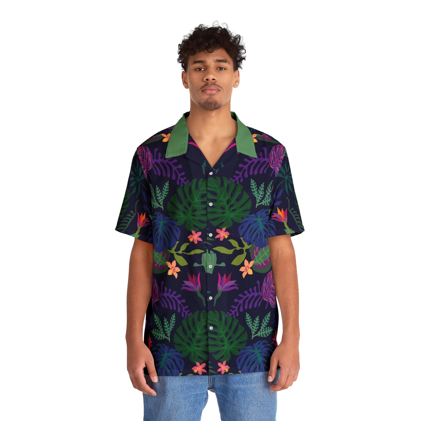 Dark Flora - Hawaiian Style Shirts