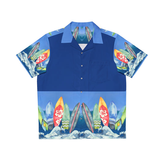 Surfing Boards - Hawaiian Style Shirt (AOP)