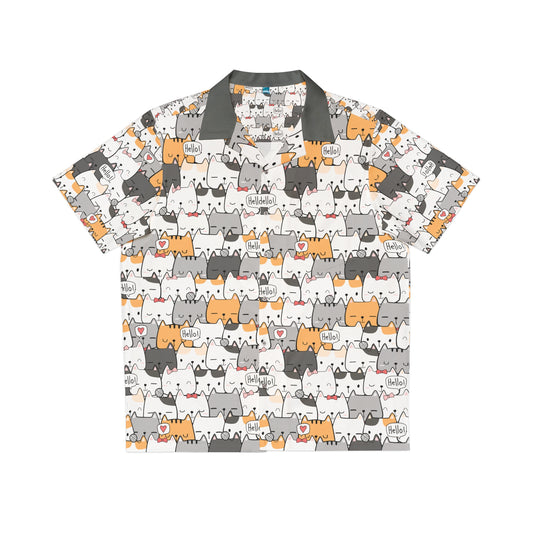 Cats Miau - Hawaiian Style Shirts