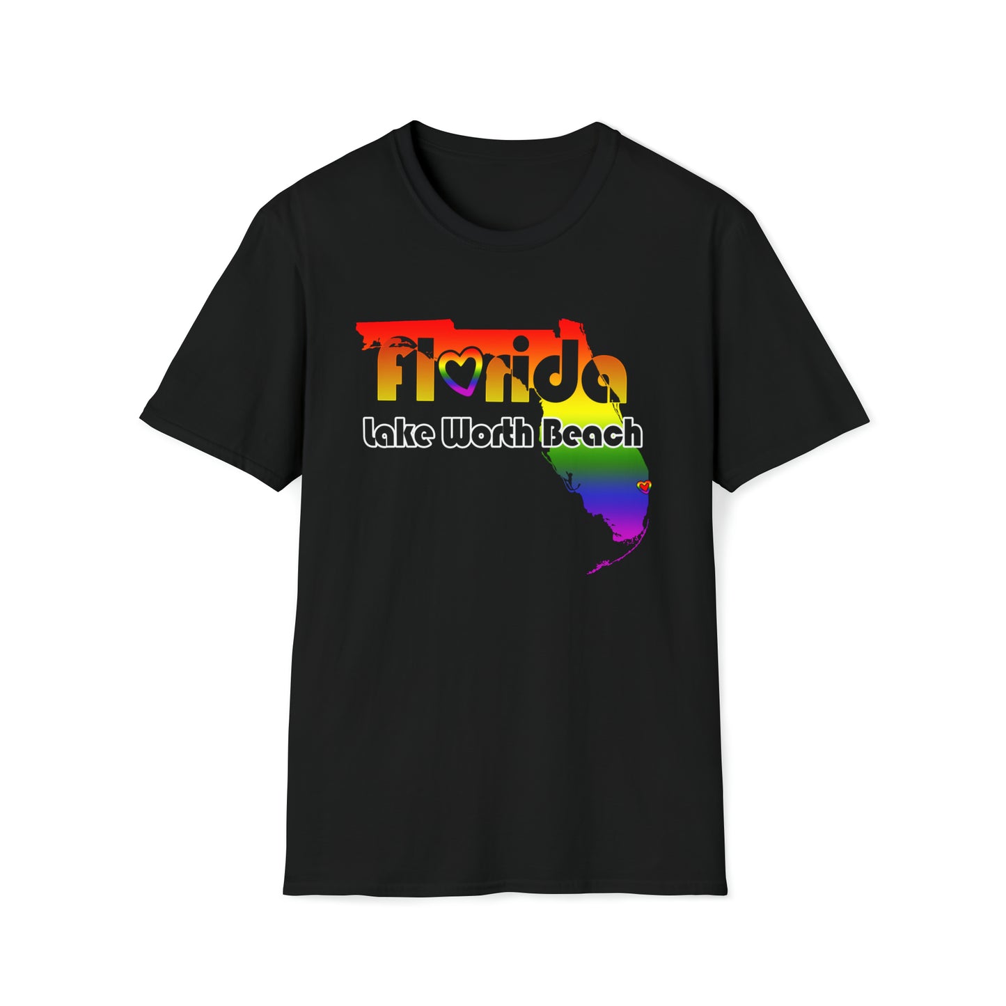 Lake Worth Beach FL Gay Pride Love - T- Shirts For You
