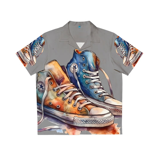 Sneakers - Hawaiian Style Shirt