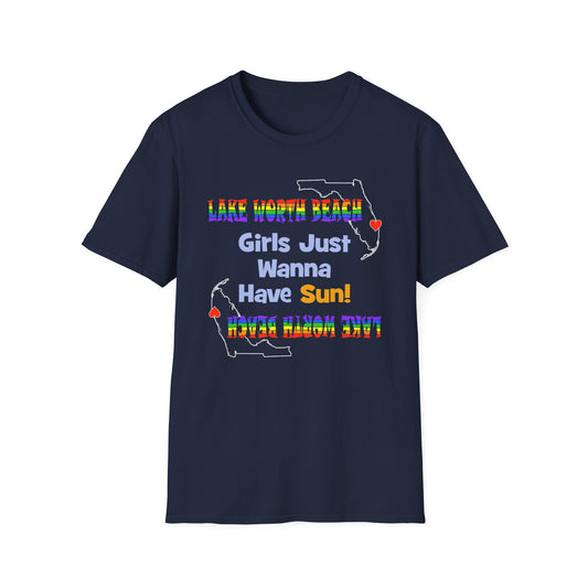 Lake Worth Beach Girls Have Fun - T-Shirts For You