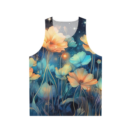 Orangie Flowers - Tank Tops For You